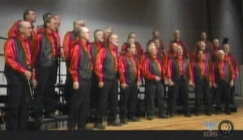 Chorus performing on SD Public TV program Dakota Life